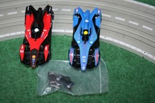 Micro Scalextric: Two Formula E Cars with Spare Pantographs New!