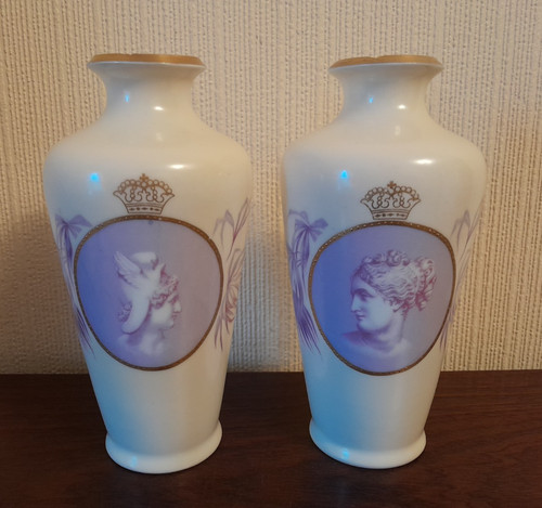 Rosenthal cameo vases - rosenthal,