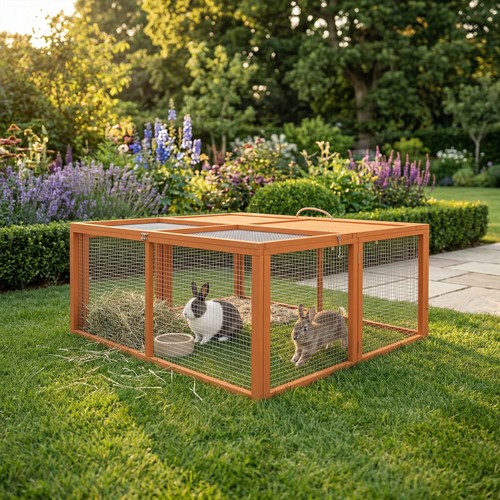 Rabbit hutch folding - hutch,,