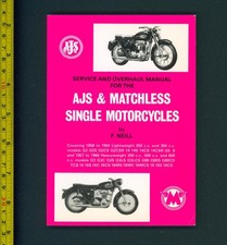 AJS & Matchless Singles (57-66) Lightweights & Heavyweights Book F.Neill FV43