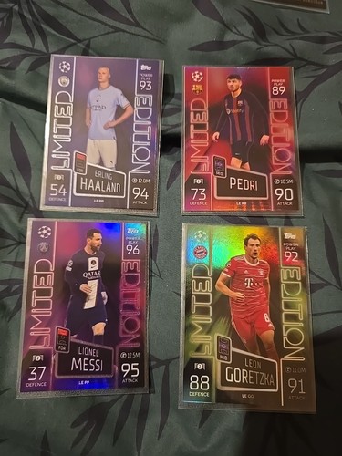 Match attax limited edition - match,