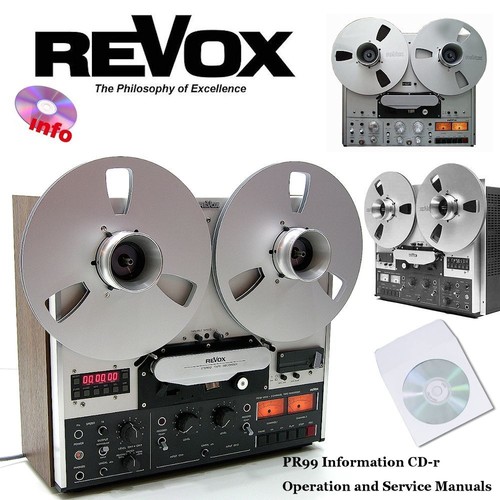 Revox pr99 tape recorder - tape,