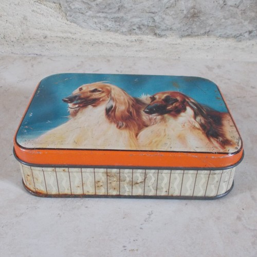 Vintage sweet tin box 1980s