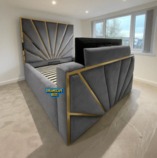 Dream Sleep Tv bed with/without ottoman Lift strorage