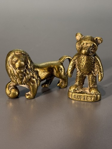 Solid brass lion - x, and