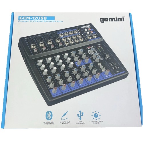 Gemini gem 12usb compact - gemini, gem-12usb