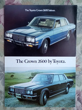 Toyota Crown 2600. Two UK