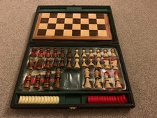 BACKGAMMON and CHESS SET in