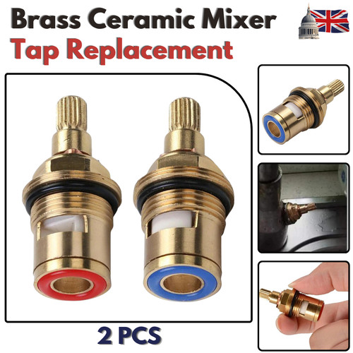 Spline brass ceramic mixer - mixer, tap