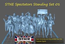 Scalextric Figures, Slot car Figures, 1:32 figures, Spectators Standing Set 01 