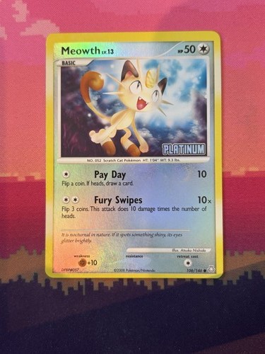 Pokemon card meowth legends - meowth,