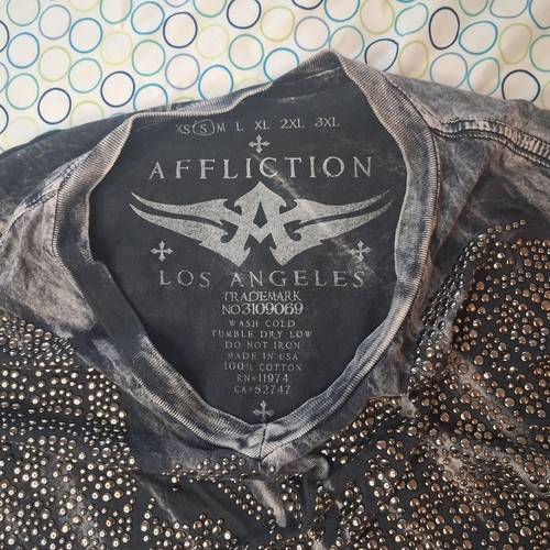 Vintage y2k affliction graphic - affliction,