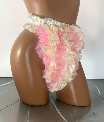 Men double sissy satin - sissy,