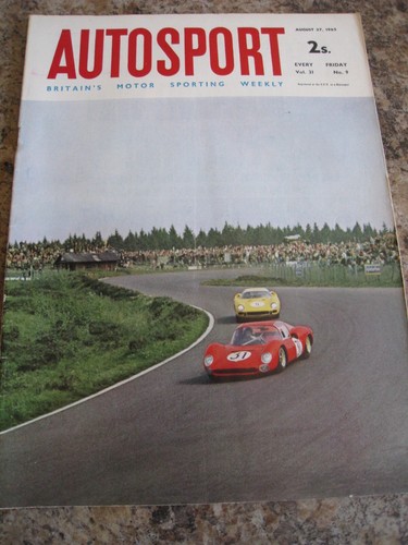 Autosport aug 1965 rindt - aug, rindt's