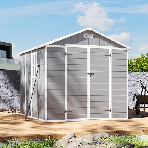 Garden shed double windows x - shed,
