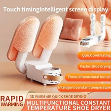 Fast Portable Electric Heat Shoes Boot Shoe Warmer Dryer Glove Blower Socks Home