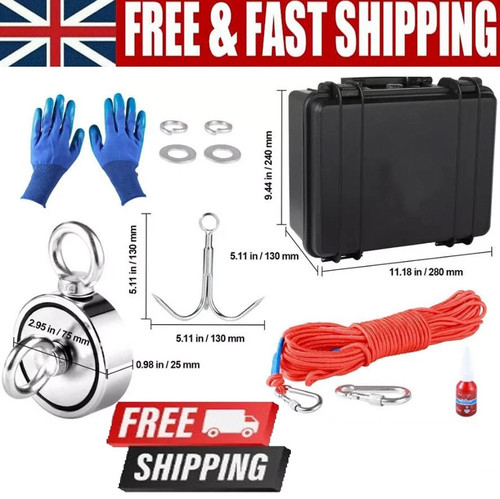 Magnet fishing kit - kit, 1200lb