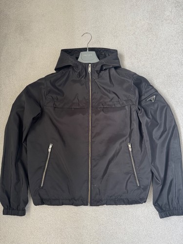 Prada milano men black zip - black,