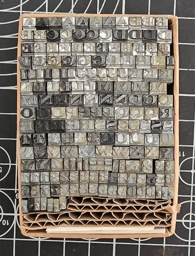 12pt engravers font metal - 12pt,