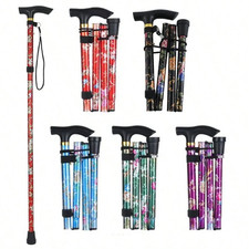 Easy Adjustable Folding Cane