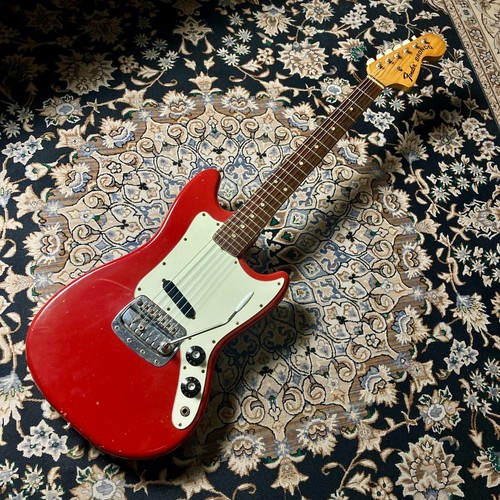 Fender bronco red 1973 - red, w/