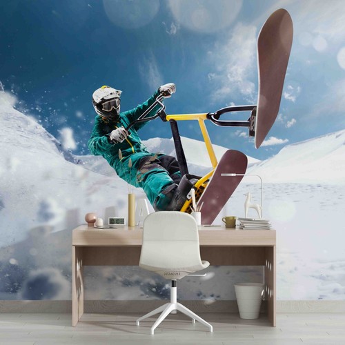 Snow scoot bike - 3d,