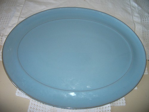 Denby oval colonial blue - denby,