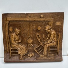 C.A. Morand Hand-Carved Wood