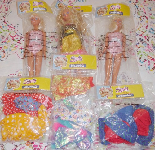 Sindy dolls 1980s 90s - 1980s/90s, weetabix