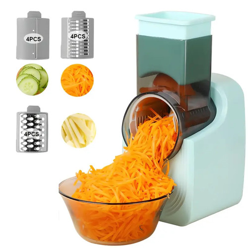 Electric salad slicer fruit - salad,