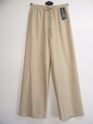 Saloos elasticated waist linen - elasticated,