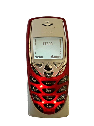 Red nokia 8310 unlocked phone - nokia,