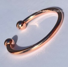 MAGNETIC Solid Copper CLASSIC TORQUE Bracelet Bangle Arthritis - CF13  - MEDIUM