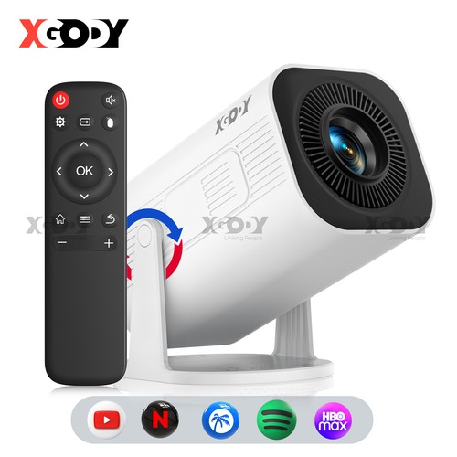 Xgody projector smart hd - xgody,