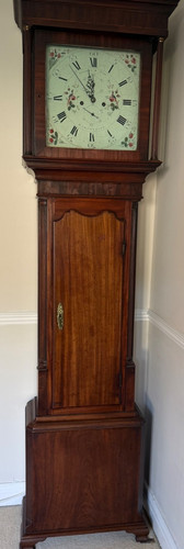 Georgian mahogany longcase - **georgian,