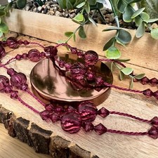 Assorted Colour Crystal Beaded Modern Pair Of Curtain Hold Tie Backs Set of 2