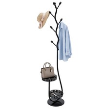 Modern Metal Floor Coat Rack