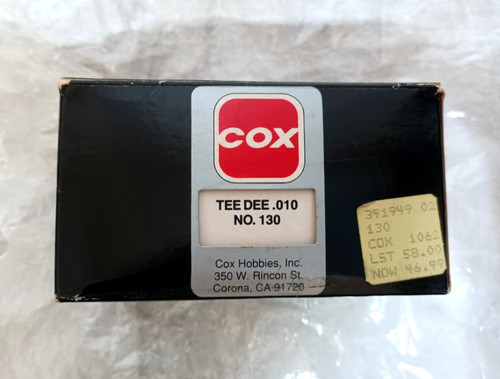 Cox tee dee 010 130 - tee, .010