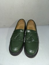 Solovair Green Leather Tassel