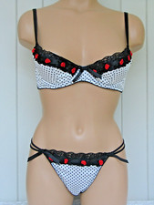 34A BRA SIZE 12 THONG KNICKERS