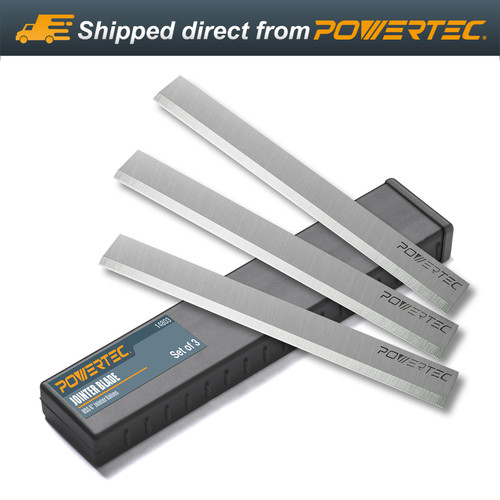 Powertec inch jointer blades - inch,