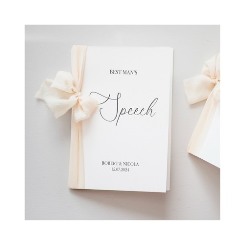 Wedding speech card - wedding,