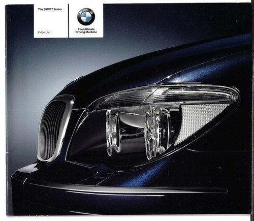 Bmw series e65 - bmw, 7-series