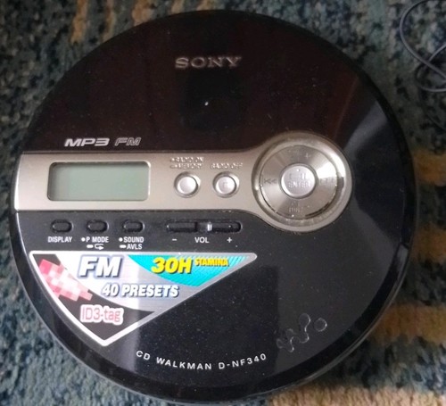 Sony player walkman nf340 - cd,