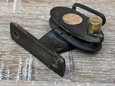 VINTAGE BRASS PULLEY SASH