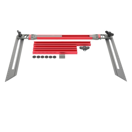 Stair tread template tool - template,