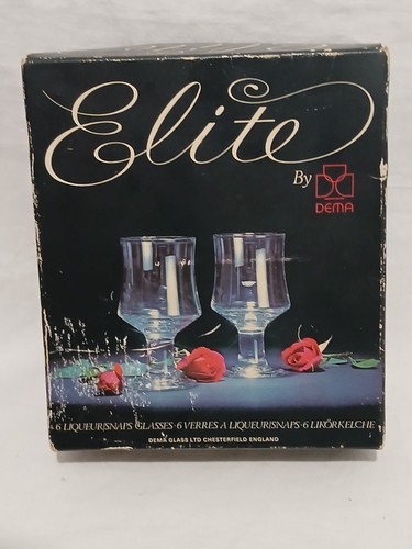 Boxed vintage set six dema - vintage, of