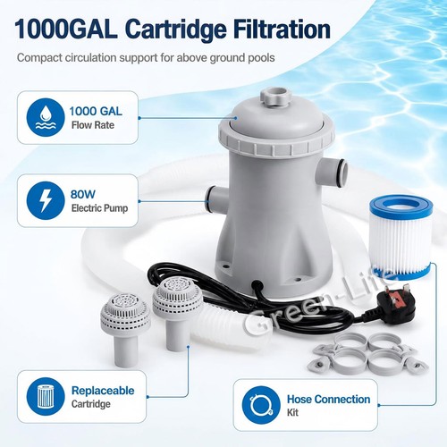 Swimming pool electric filter - swimming,