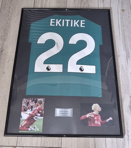 Signed football shirt - signed, ekitike