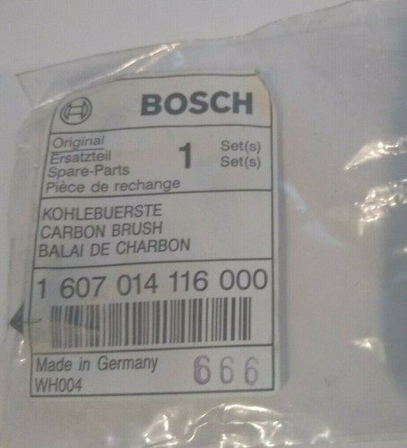Genuine bosch carbon brushes - genuine,